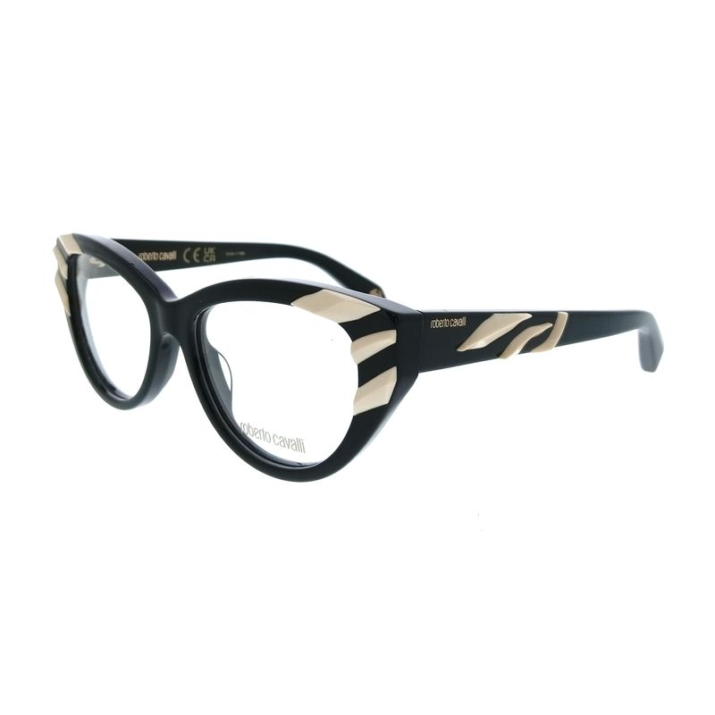 Roberto Cavalli Vrc024v53700y Black Cat Eye Womens Optical Frames